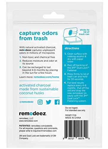 image for remodeez Trash Can Diaper Pail Recycling Bin Deodorizer Eliminator Odo
