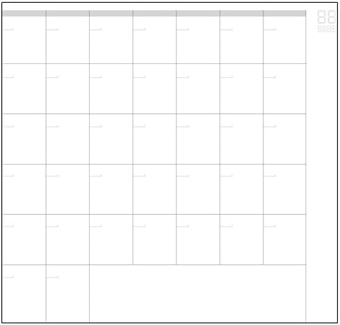 Traveler's Notebook Refill Inserts - Calendar - Set of 2