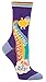 Blue Q Women's Novelty Crew Socks - Sh-tting Rainbows (Women's Size 5-10)