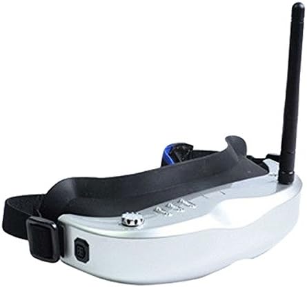 Provenice Wireless FPV lunettes Goggles Portable Video Glasses 2.4G/5.8G Rx Head Track RC All-in-One