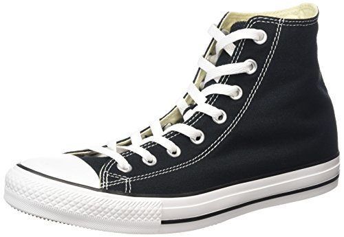 Converse Unisex Chuck Taylor All Star High Top Sneakers (10 D(M) US, Black/White)