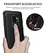 Ringke Onyx Compatible with Galaxy S9 Plus Case, Tough Rugged Durable Shockproof TPU Grip Phone Back Cover - Black