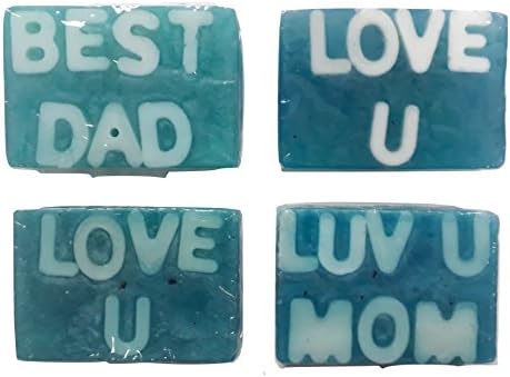 Organic Temptation handmade customised name Soaps 008 (Set of 4)