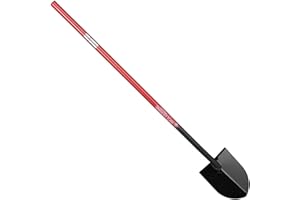 Professional Wolverine SL600 All Steel Shovel, 48” Long Handle, #2 Round Point