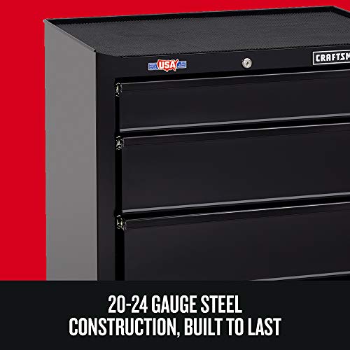 CRAFTSMAN Tool Chest with Drawer Liner Roll, 26Inch, Rolling,, 4