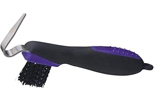 Tough 1 Great Grip Hoof Pick/Brush
