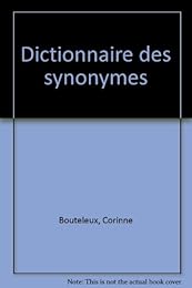 Dictionnaire des synonymes