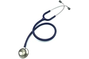Cross Canada 11-206 Cross-X Clinician Monitoring Stethoscope, Navy Blue, for Physician, Nurse, Doctor, EMT/EMS, and Medical S
