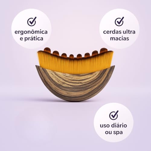 Escova Lifting Facial para Drenagem – Massageador de Contorno, Estimula Circulação, Reduz Inchaço e Modela Queixo & Mandíbula – Design Ergonômico, Cerdas Ultra Macias, Uso Diário ou Spa