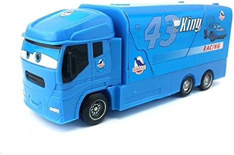 LOKAKO Prime - Diecasts & Toy Vehicles - Disney Pixar Cars No.43 King Truck Mack Launcher Plastic Toy Car 1:55 Toy Car Model Loose New Kids Boy Xmas Gift 1 PCs