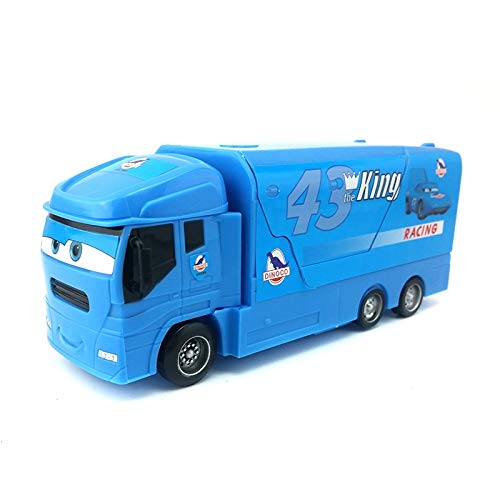 LOKAKO Prime - Diecasts & Toy Vehicles - Disney Pixar Cars No.43 King Truck Mack Launcher Plastic Toy Car 1:55 Toy Car Model Loose New Kids Boy Xmas Gift 1 PCs