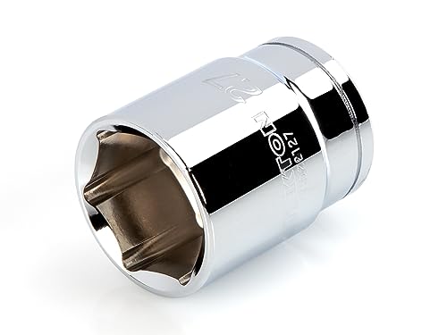 TEKTON 1/2 Inch Drive x 27 mm 6-Point Socket | SHD22127