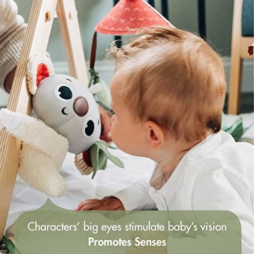 Tiny Love Boho Chic Gymini Playmat – Developmental Gym With Mirror & Toys For Babies, Wall Mount