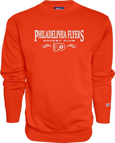 Blue 84 Philadelphia Flyers NHL Officially Licensed Crewneck Sweatshirt Embroid…