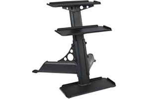 BODY SOLID Body-Solid (GDKR50B) 3-Tier Kettlebell Rack - Compact, Durable Kettlebells Weight Stand for Home Gym, Fits 5-50 lb Kettle bells