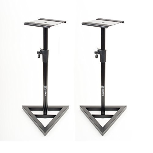 Axcessables Axa Sms-101 Heavy Duty Studio Monitor Speaker Stands (Pair) (4872593157647)