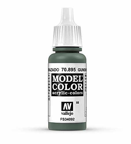 Vallejo Gunship Green Model Color Paint, 17ml