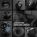 Bluetooth 5.0 Wireless Earbuds, ENACFIRE Future Wireless Bluetooth Headphones 18H Playtime Deep Bass Stereo Sound 50 ft Bluetooth Range Perfect Portable Charging Case, Built-in Micthumb 3