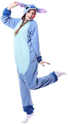 ZEALOVE Adult Pajamas Cosplay for Women Men Costume Partywear