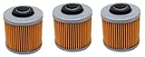 Factory Spec, FS-707, Yamaha Oil Filters 3 Pack Raptor 700