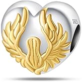 CYCUFF 925 Sterling Silver Charms Suitable for Charm Necklaces, Bracelet Pendants Beads Jewellery Gift for Women