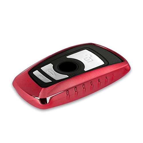 kwmobile autosleutelhoes compatibel met BMW 3-knops draadloze autosleutel (alleen Keyless Go) - TPU beschermhoes in… - Afbeelding 5