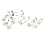 uxcell 10 Pcs Cylindrical Contact Cap Fuse Links