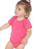Kavio! Unisex Infants Lap Shoulder Short Sleeve Onesie Jersey (Same IJC0431)