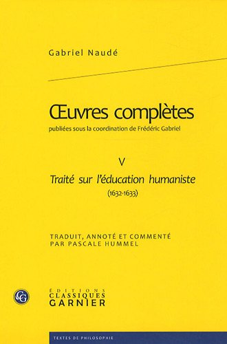 Traité sur l'éducation humaniste, 1632-1633
