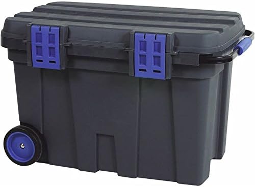 Raaco715720"Tool chest 100" Storage Box, Black/Blue