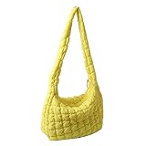 Quilted Tote Bag Large Capacity Satchel Handbag