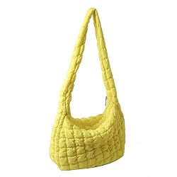 Quilted Tote Bag Large Capacity Satchel Handbag