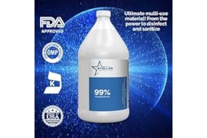 Isopropyl Alcohol (IPA) 99% Purity | | Made in USA | 1 Gallon ~ Stellar Chemical Corp
