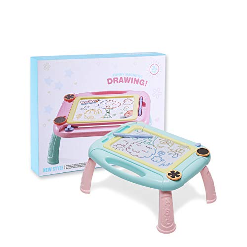 LODBY Magnetic Doodle Board Toys for 1-4 Year Old Boys Gifts, Baby Magna Drawing Board for Kids Toys for Boys Age 1 2 3 Sketch Pad for Boys Birthday Gifts for 1 2 3 4 Year Old Boys Gifts Age 1-4