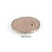 ZHYF 200PCS 4X1mm Round Magnet For Refrigerator Magnets, Office, Craft, Whiteboard, Map, Multi-purpose Durable Small Magnet