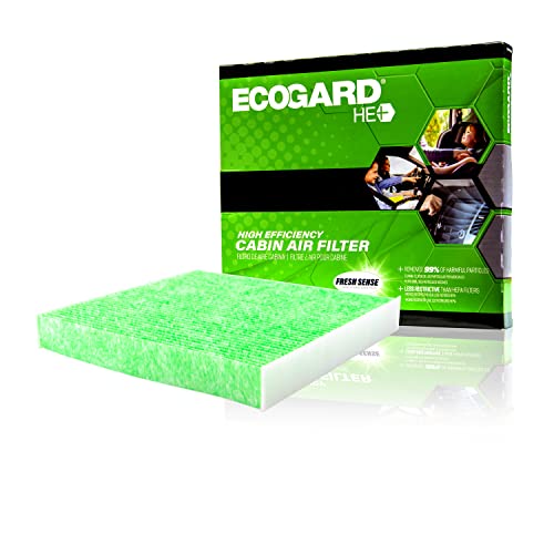 ECOGARD XC36080H Upgraded High Efficiency Cabin Air Filter with Baking