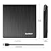 Haiway External CD/DVD Drive for Laptop, Type C USB 3.0 Portable CD Drive Slim CD DVD ROM Rewriter Burner Player for Laptop Desktop MacBook PC Windows Linux Mac OS