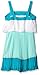 Amy Byer Girls' Big Colorblock Popover Pleat Dress