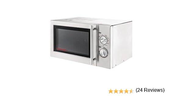 Caterlite CD399 - Horno microondas con grill, 900W, Acero ...