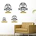 Custom Football Name Wall Decal, 0119, Personalized Football Name Wall Decal,Boys Room Vinyl Lettering, Custom Name