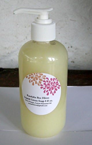 Hand Crafted Citrus Botanical Liquid Soap
