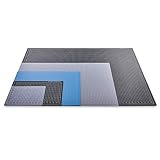 Dahle Vantage 10681 Self-Healing 5-Layer Cutting Mat Perfect for Crafts and Sewing 12" x 18" Clear Mat