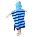 Exclusivo Mezcla 100% Cotton Dolphin Kids Baby Hooded Poncho Bath/Beach/Pool Towel, 24