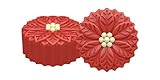 SpinningLeaf Poinsettia Sandwich Cookie Mold