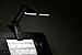 Portable Clip On Music Stand Light, Rechargable Foldable Sheet Music stand Light/Piano Light/Stage Light/Desk Reading Lamp, Two Brightness Mode