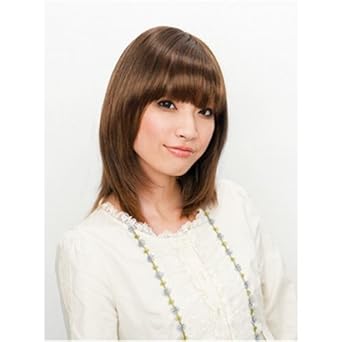 Amazon ラパン前髪ウィッグ ストレートバングス サイド バック