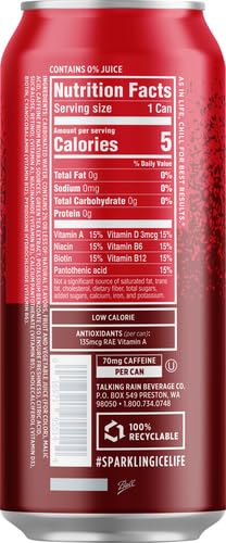 SPARKLING ICE CHERRY VANILLIA, 16 FL OZ