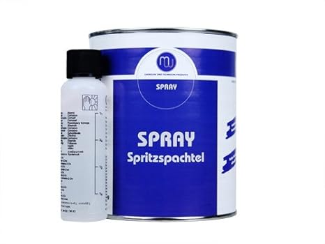 SPRITZSPACHTEL'SPRAY' FÜLLER 1,5kg INKL. HÄRTER