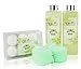 Spa Gift Basket with Seductive Vanilla Fragrance - Perfect Wedding, Birthday, Anniversary or Graduation Gift for Women - Spa Bath Gift Set Includes Shower Gel, Bubble Bath, Bath Bombs and More!