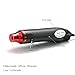 Mini Heat Shrink Gun, Portable Hot Air Gun for DIY Craft Embossing Shrink Wrapping Drying Paint, 300W Multi Function Electrical Heat Tool (with Heat Shrink Tube)